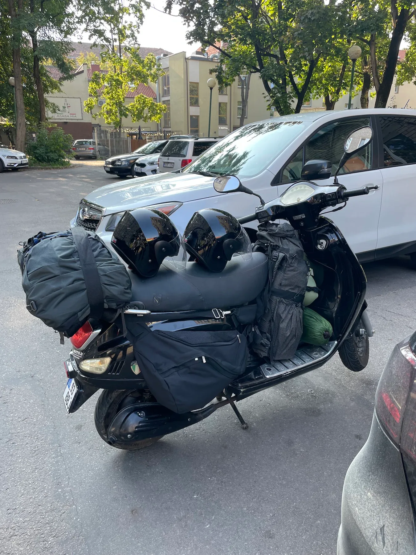 Kelionė motoroleriu