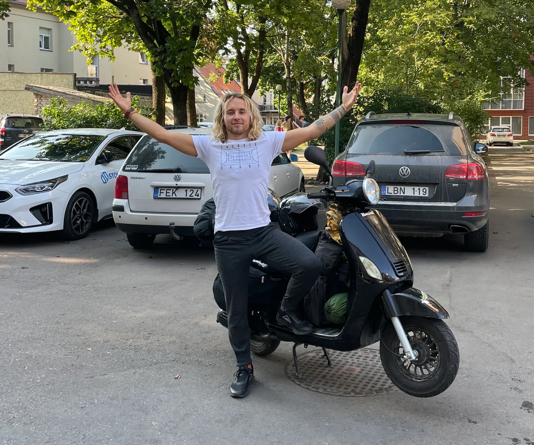 Kelionė motoroleriu
