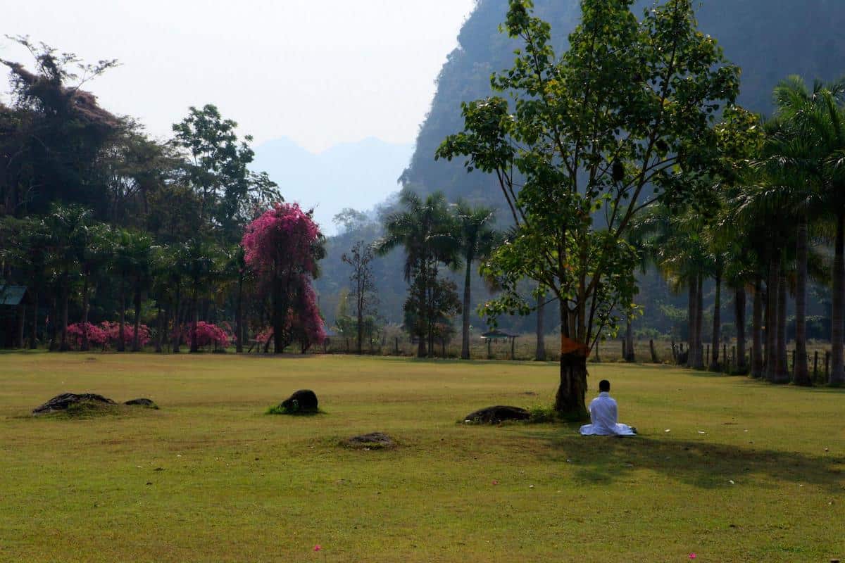 Tailando vienuolynas Wat Pa Tam Wua